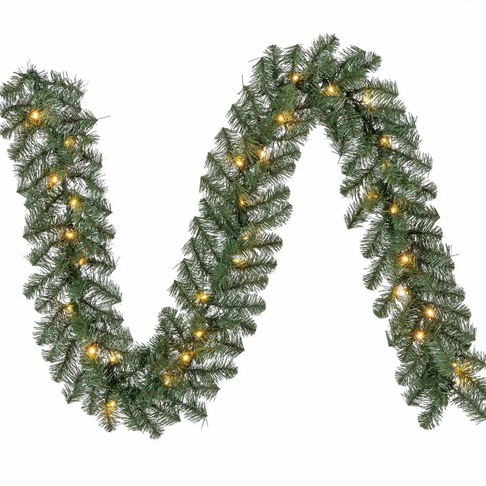 Holiday Time White Light Garland